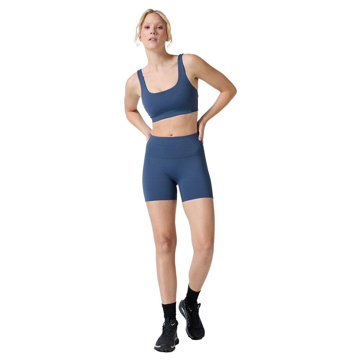Ell/Voo Womens Hera 5 Inch Training Short Tights Blue XXL - Blue slider