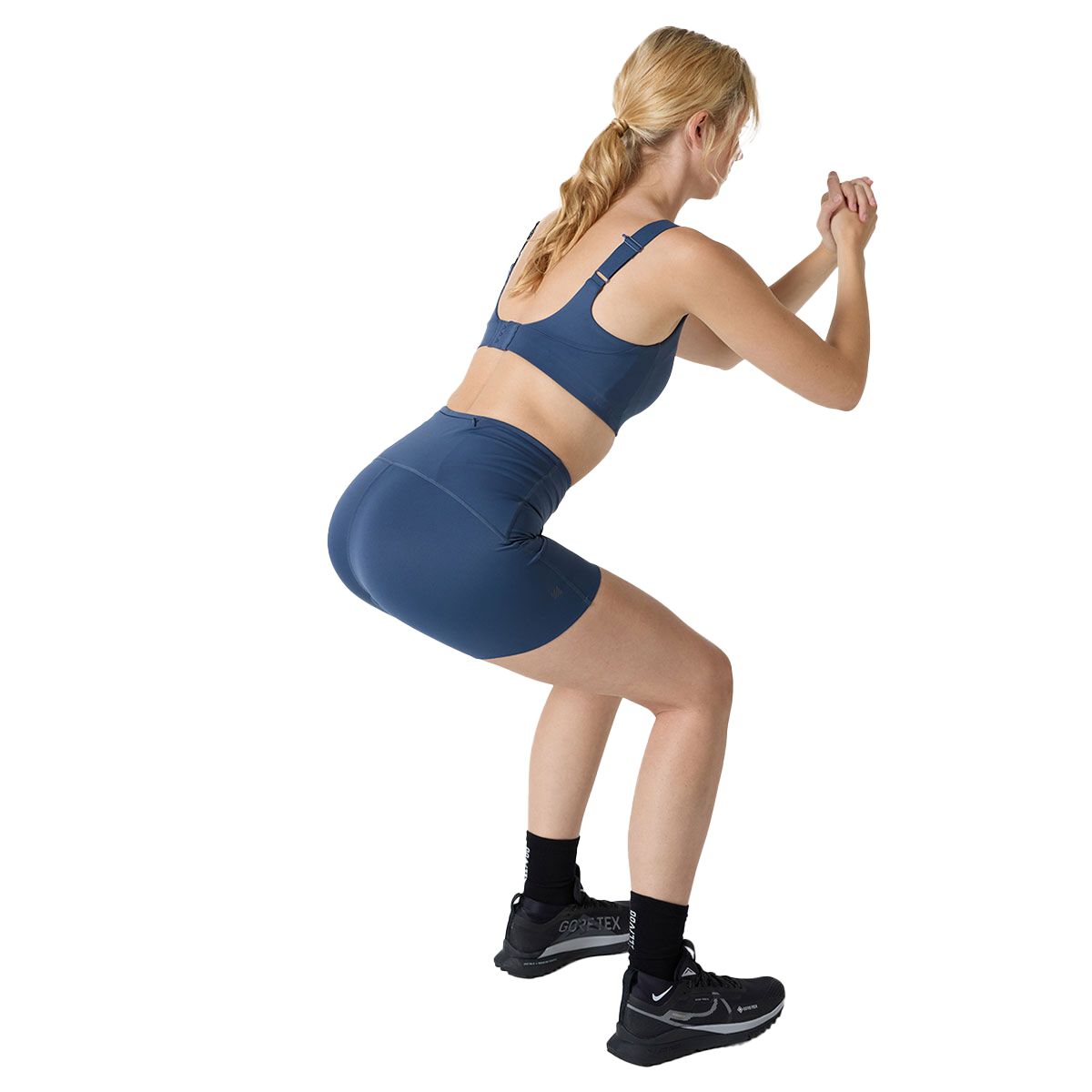 Ell/Voo Womens Hera 5 Inch Training Short Tights Blue XXL - Blue slider