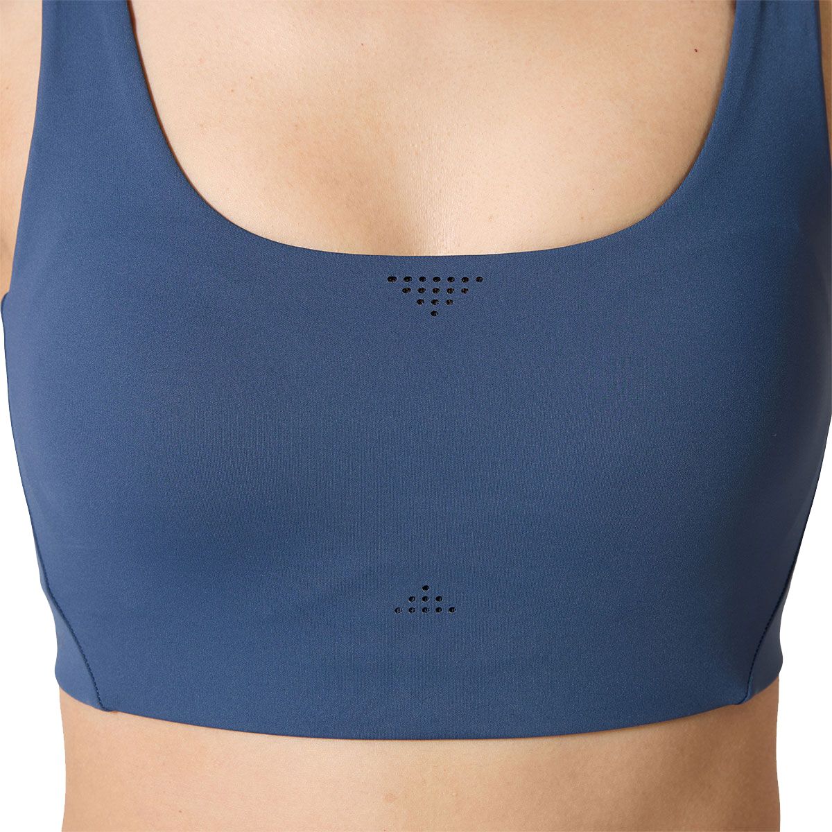 Ell/Voo Womens Hera Crop Sports Bra - Blue slider