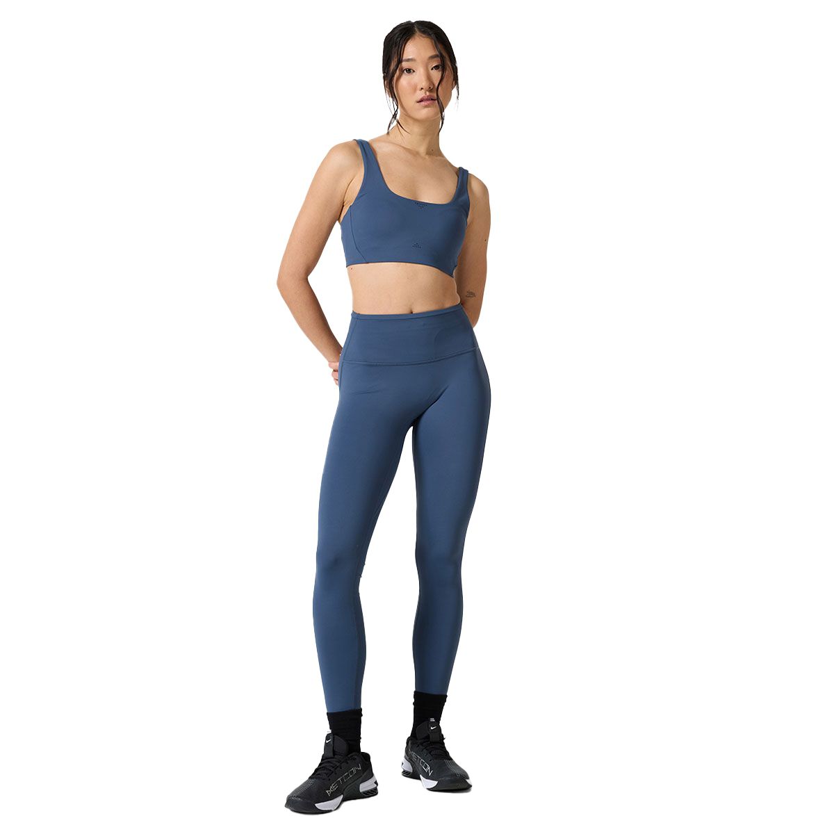 Ell/Voo Womens Hera Full Length Training Tights - Purple slider