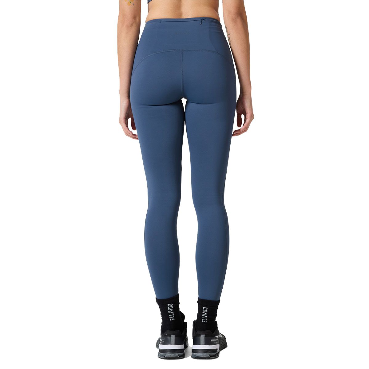 Ell/Voo Womens Hera Full Length Training Tights Blue L - Blue slider