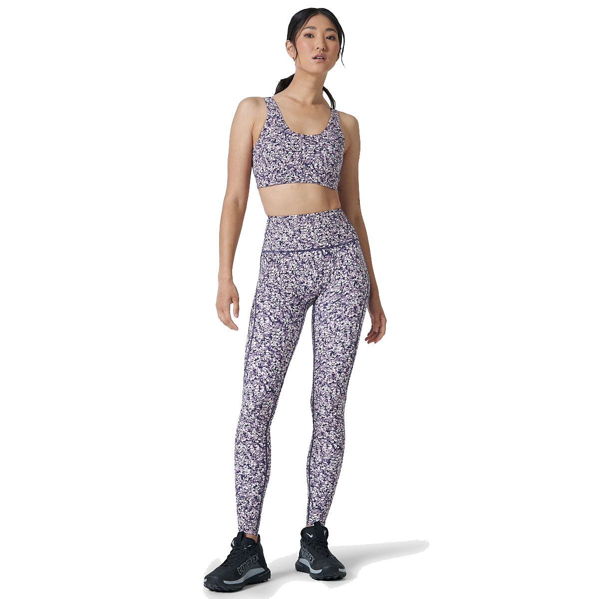 Ell/Voo Womens Hera Sports Bra Purple XS - Purple slider