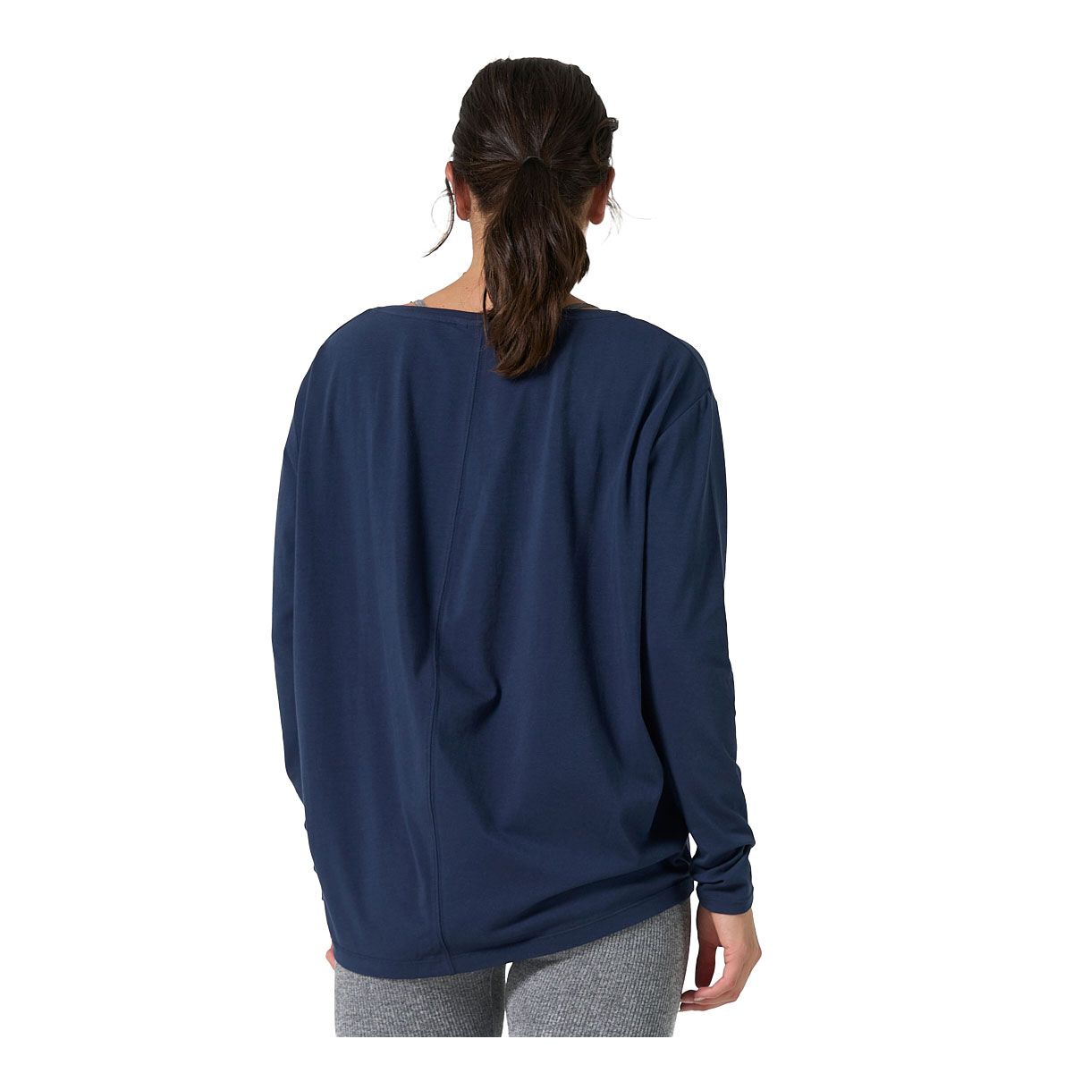 Ell/Voo Womens Juni Long Sleeve Tee - Off White slider