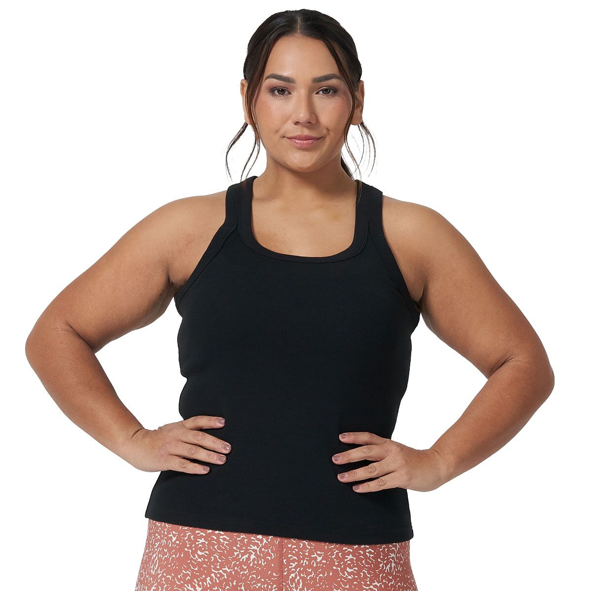 Ell/Voo Womens Kaiya Tank - Black slider