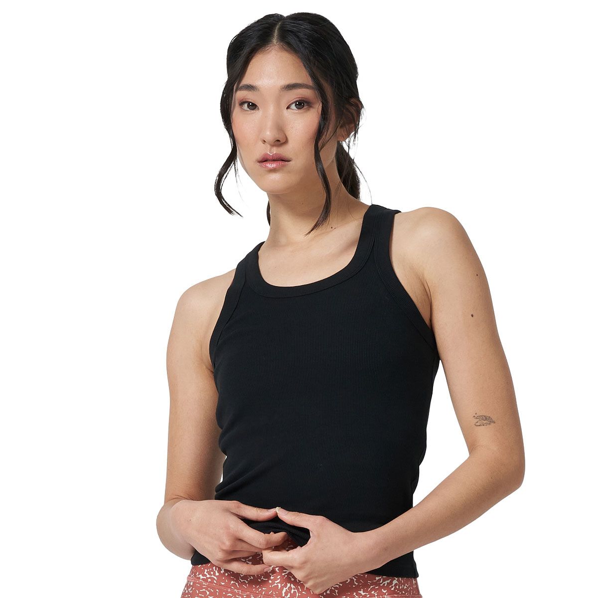 Ell/Voo Womens Kaiya Tank - Black slider