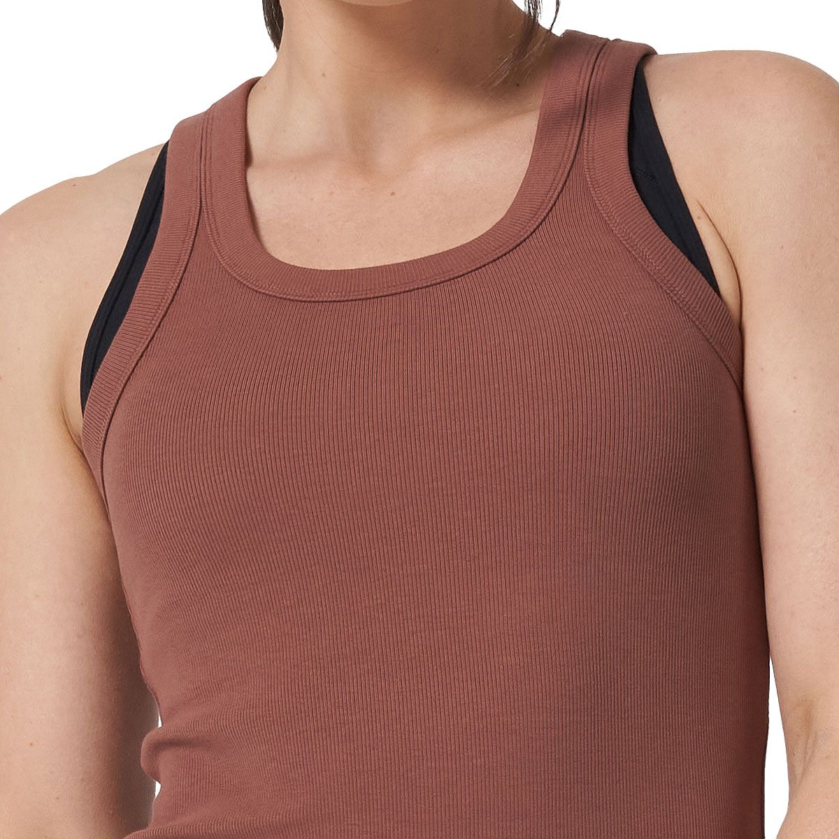 Ell/Voo Womens Kaiya Tank - Mocha slider