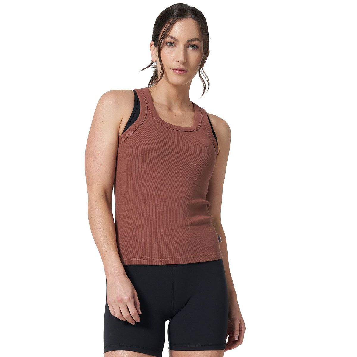 Ell/Voo Womens Kaiya Tank - Mocha slider