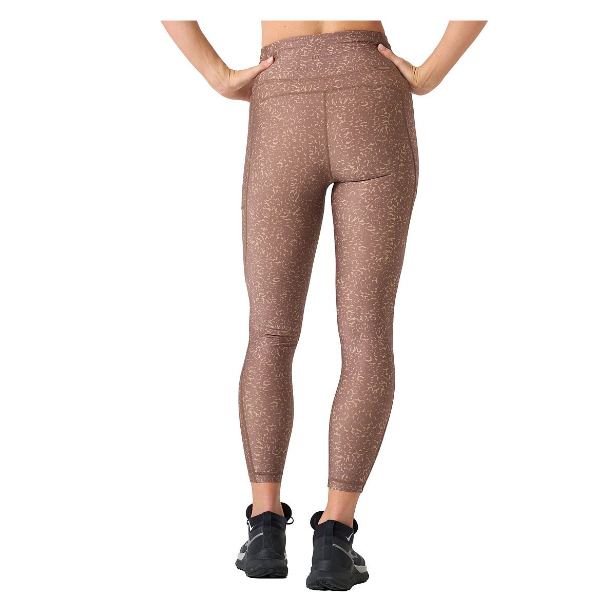 Ell/Voo Womens Kara High Rise 7/8 Length Pocket Tights - Multi slider