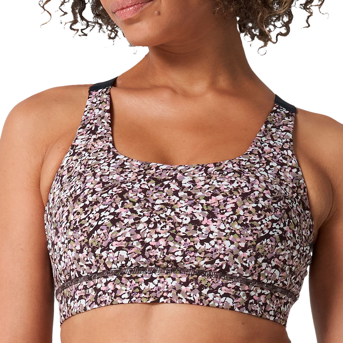 Ell/Voo Womens Kara Sports Bra - Pink slider