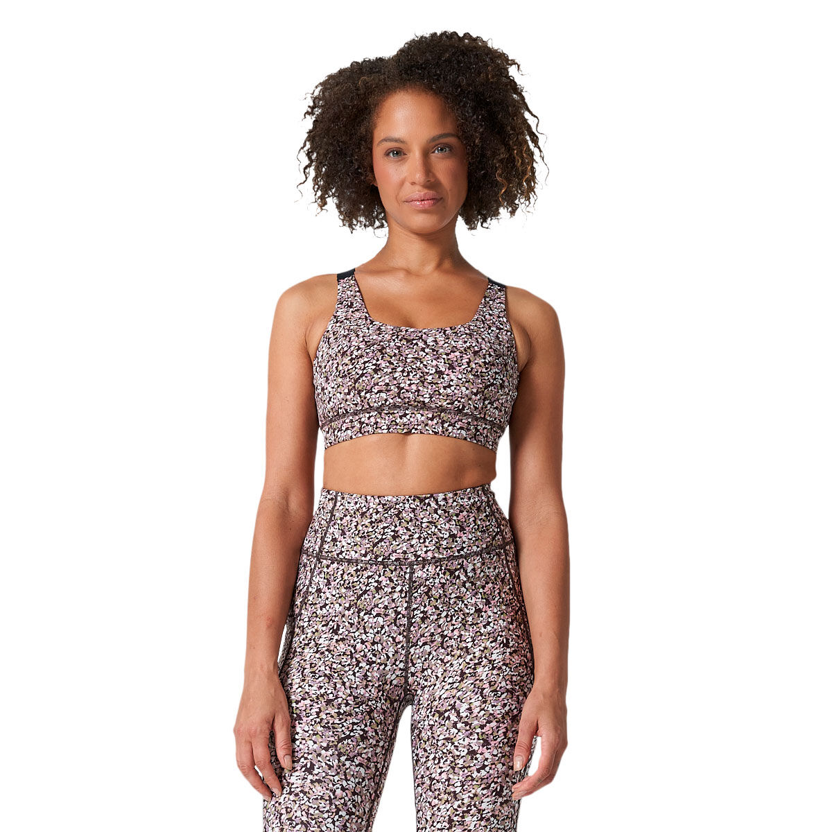 Ell/Voo Womens Kara Sports Bra Brown XS - Brown