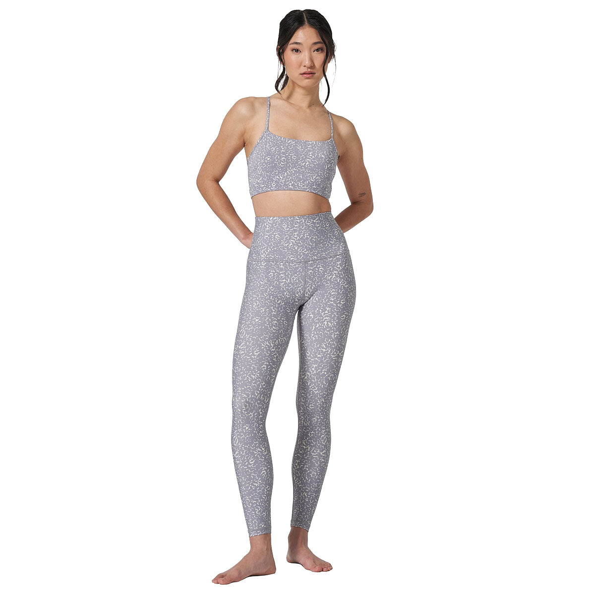 Ell/Voo Womens Kyrie 7/8 Tights - Grey slider