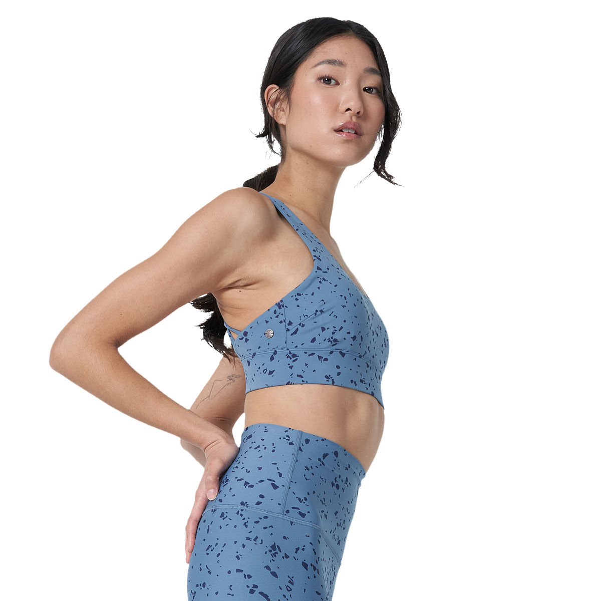 Ell/Voo Womens Quinn Crop Top Blue XL - Blue slider