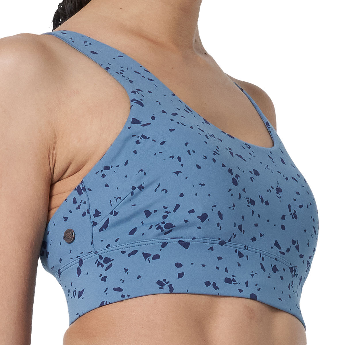 Ell/Voo Womens Quinn Crop Top Blue XL - Blue slider