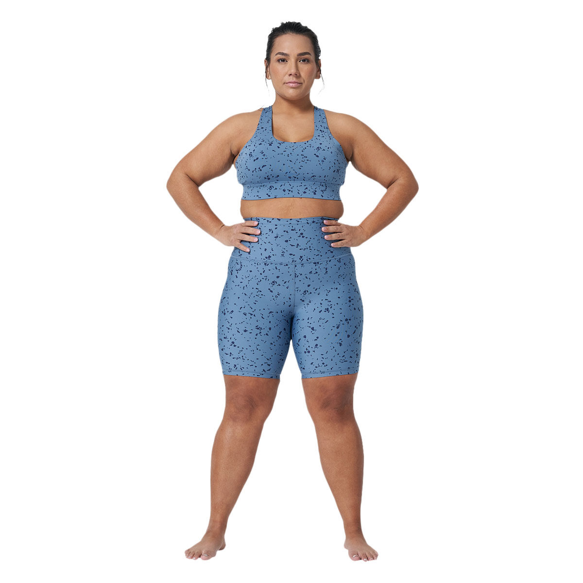 Ell/Voo Womens Quinn Crop Top Blue XL - Blue slider