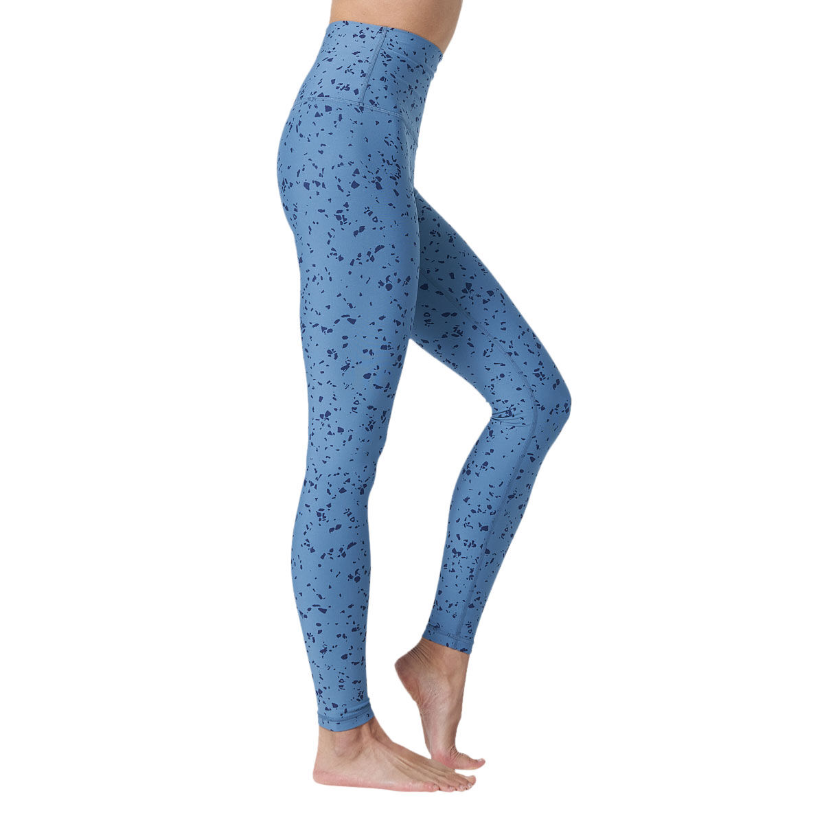 Ell/Voo Womens Quinn Full Length Tights - Blue slider