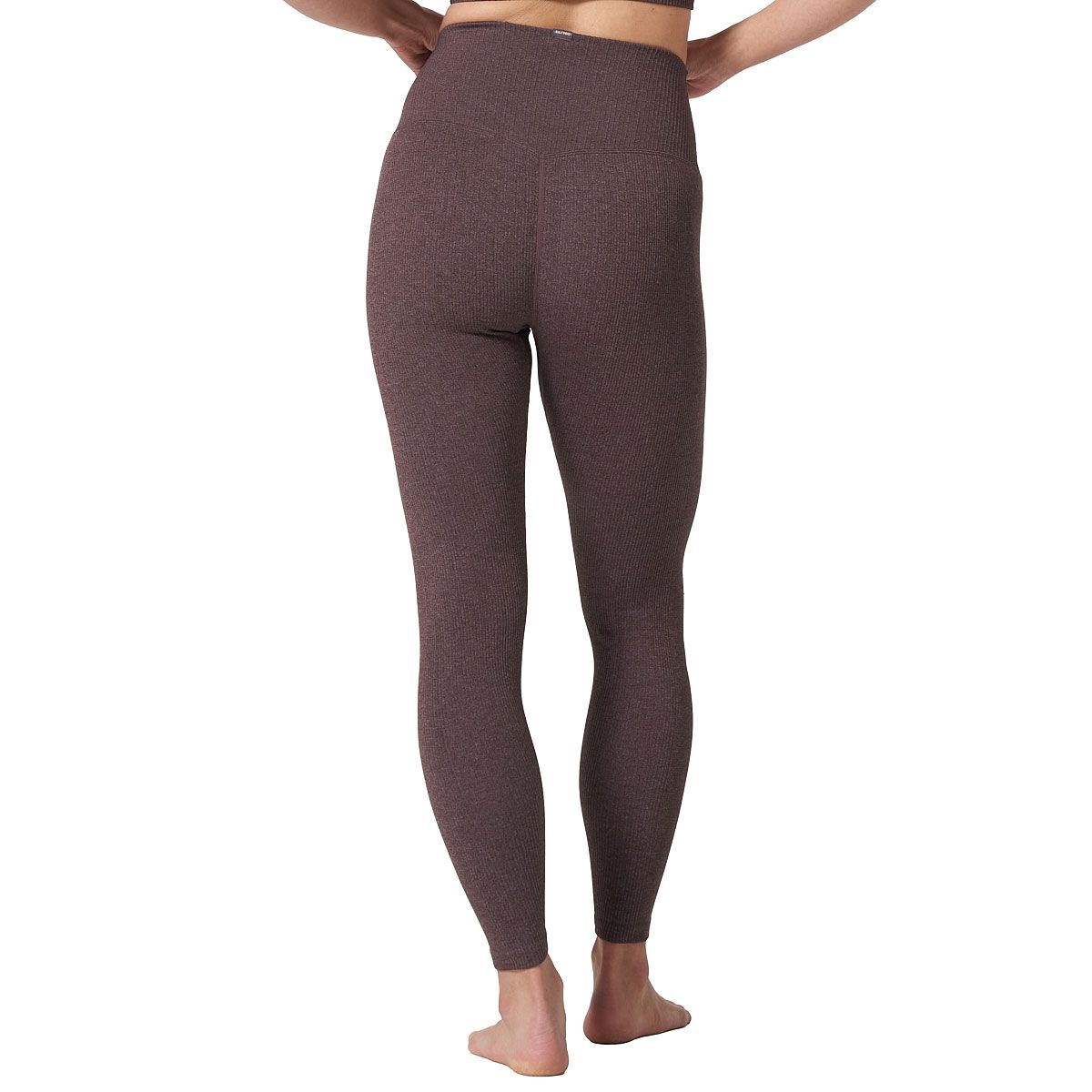 Ell/Voo Womens Reili Seam Free 7/8 Tights - Mauve slider