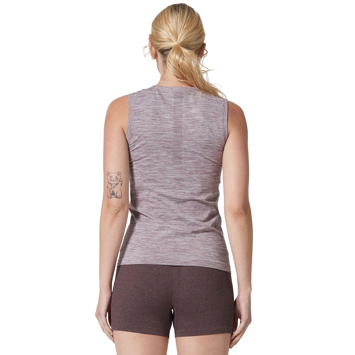 Ell/Voo Womens Reili Seam Free Muscle Tank - Brown slider