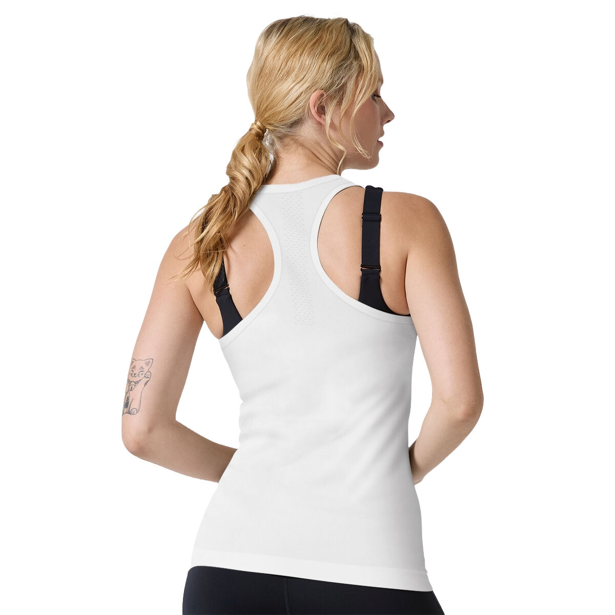 Ell/Voo Womens Reili Seam Free Tank - White slider