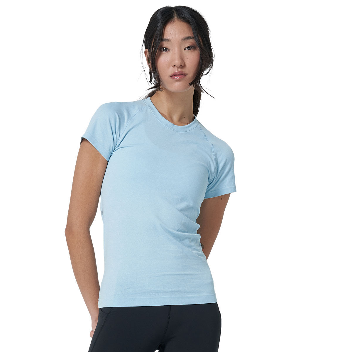 Ell/Voo Womens Reili Seam Free Tee - Plum slider