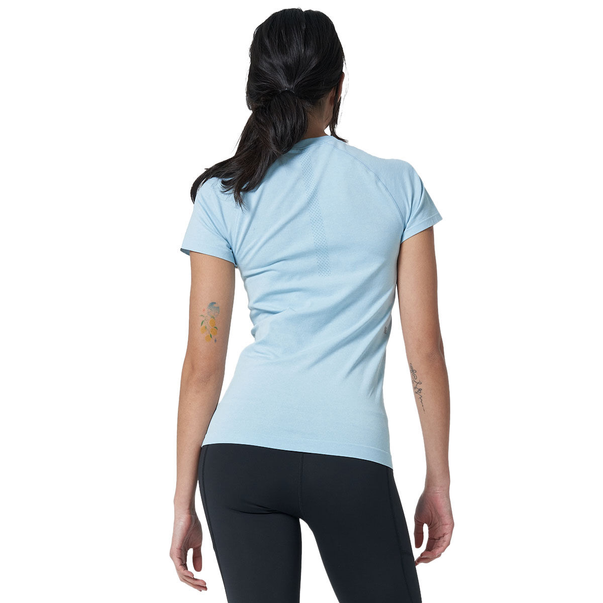 Ell/Voo Womens Reili Seam Free Tee Blue XL / XXL - Blue slider