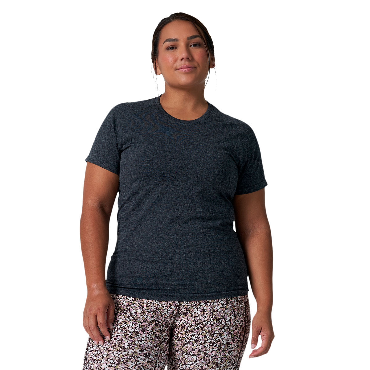 Ell/Voo Womens Reili Seam Free Tee - Plum slider