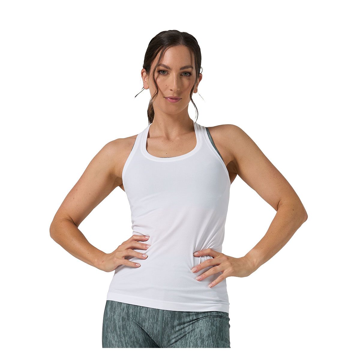 Ell/Voo Womens Reili Seam Free Training Tank - Black slider