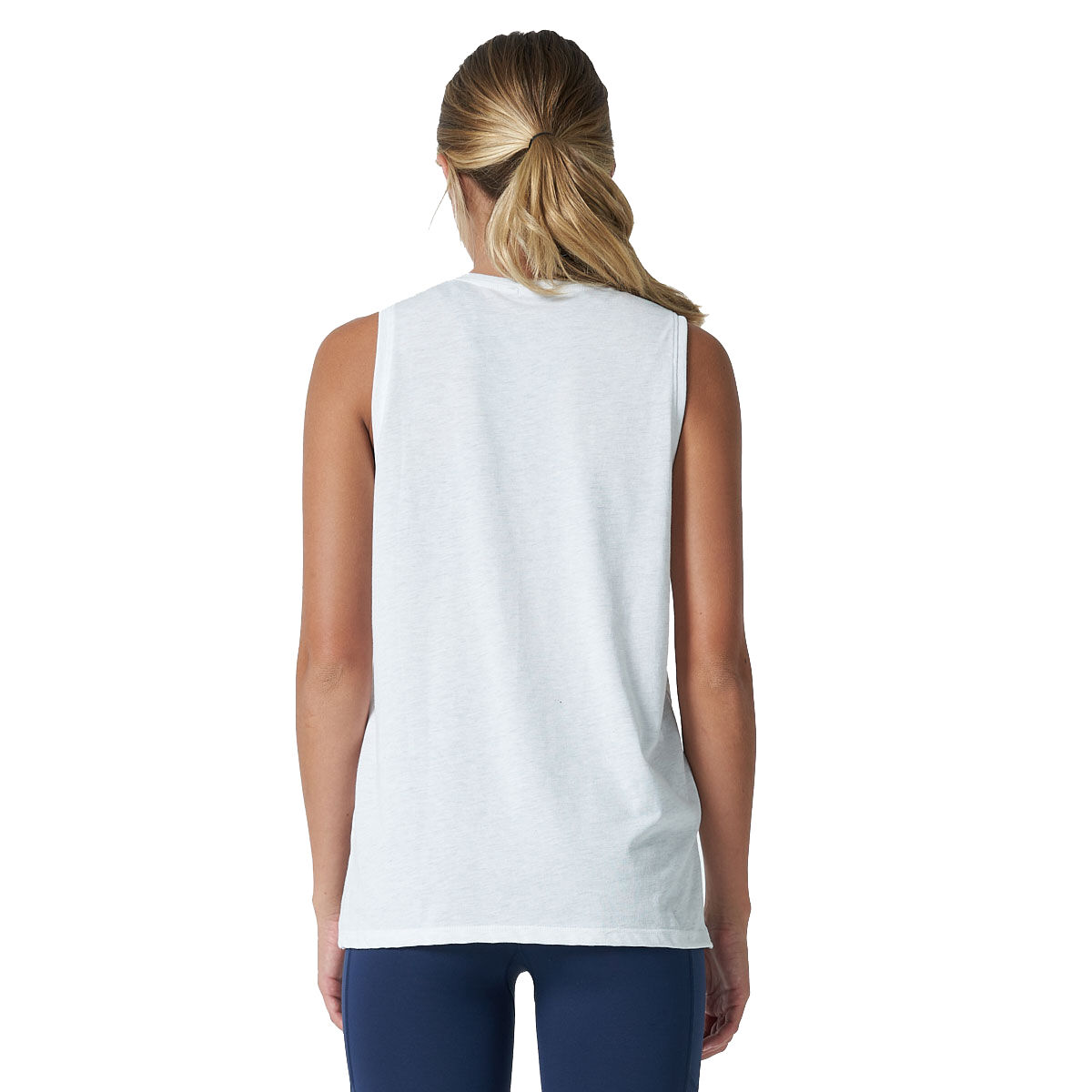 Ell/Voo Womens Taylor Muscle Tank - White slider