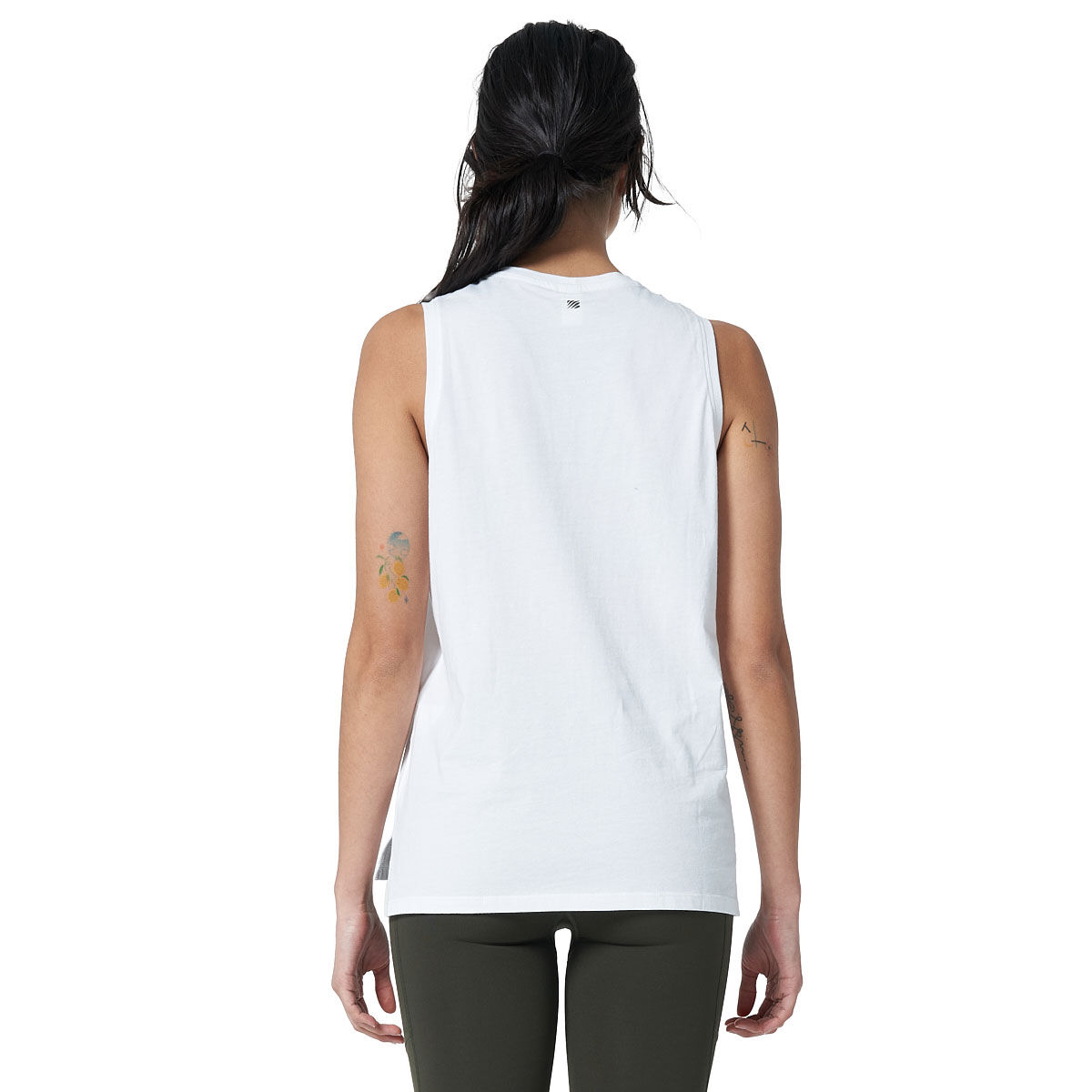 Ell/Voo Womens Taylor Muscle Tank White XL - White slider