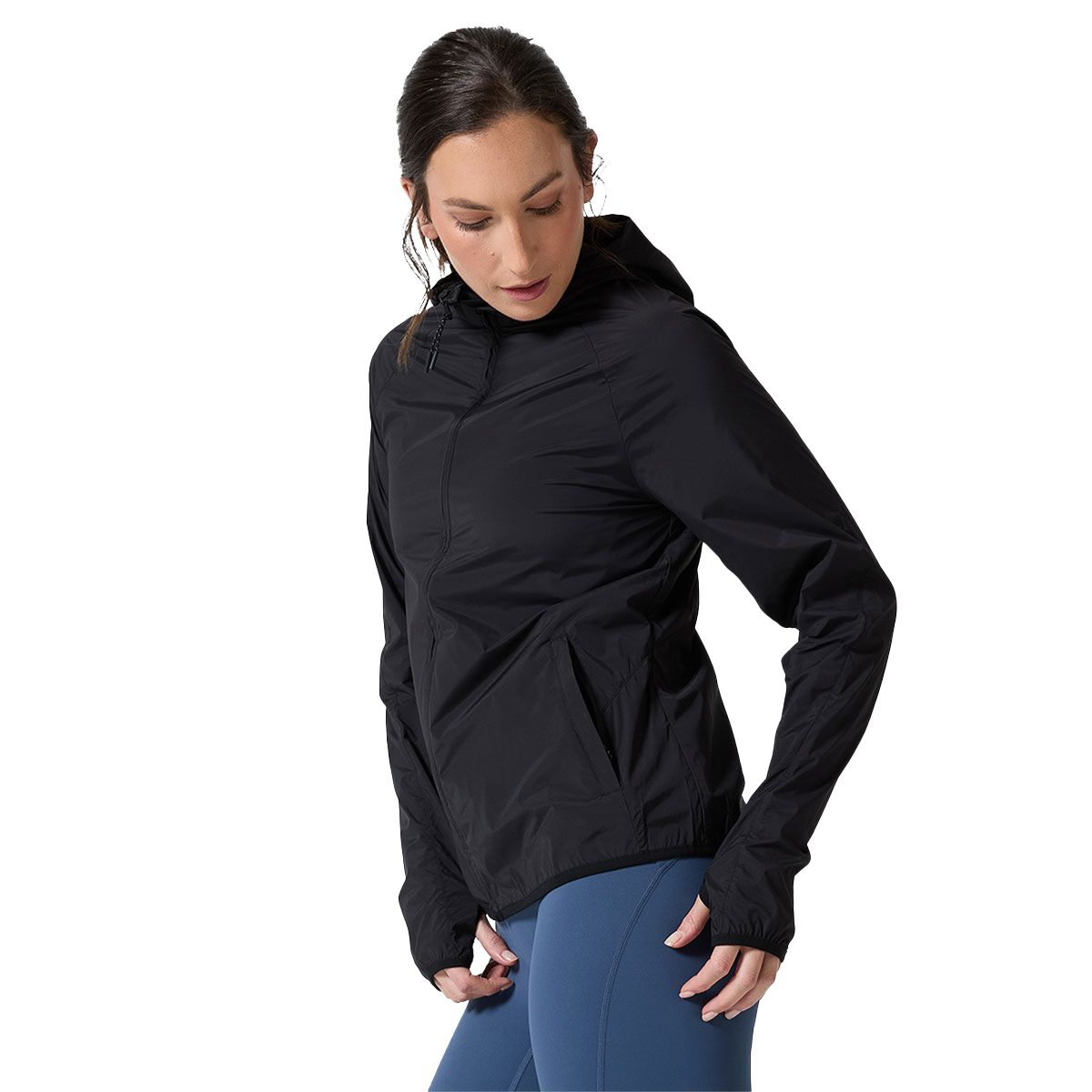 Ell/Voo Womens Tori Shell Jacket - Grey slider