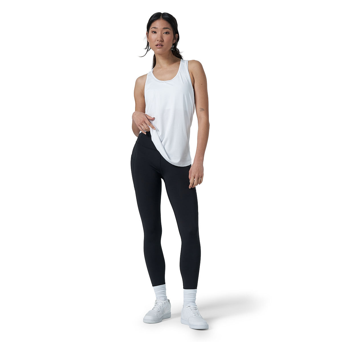 Ell/Voo Womens Tori Tank - White slider