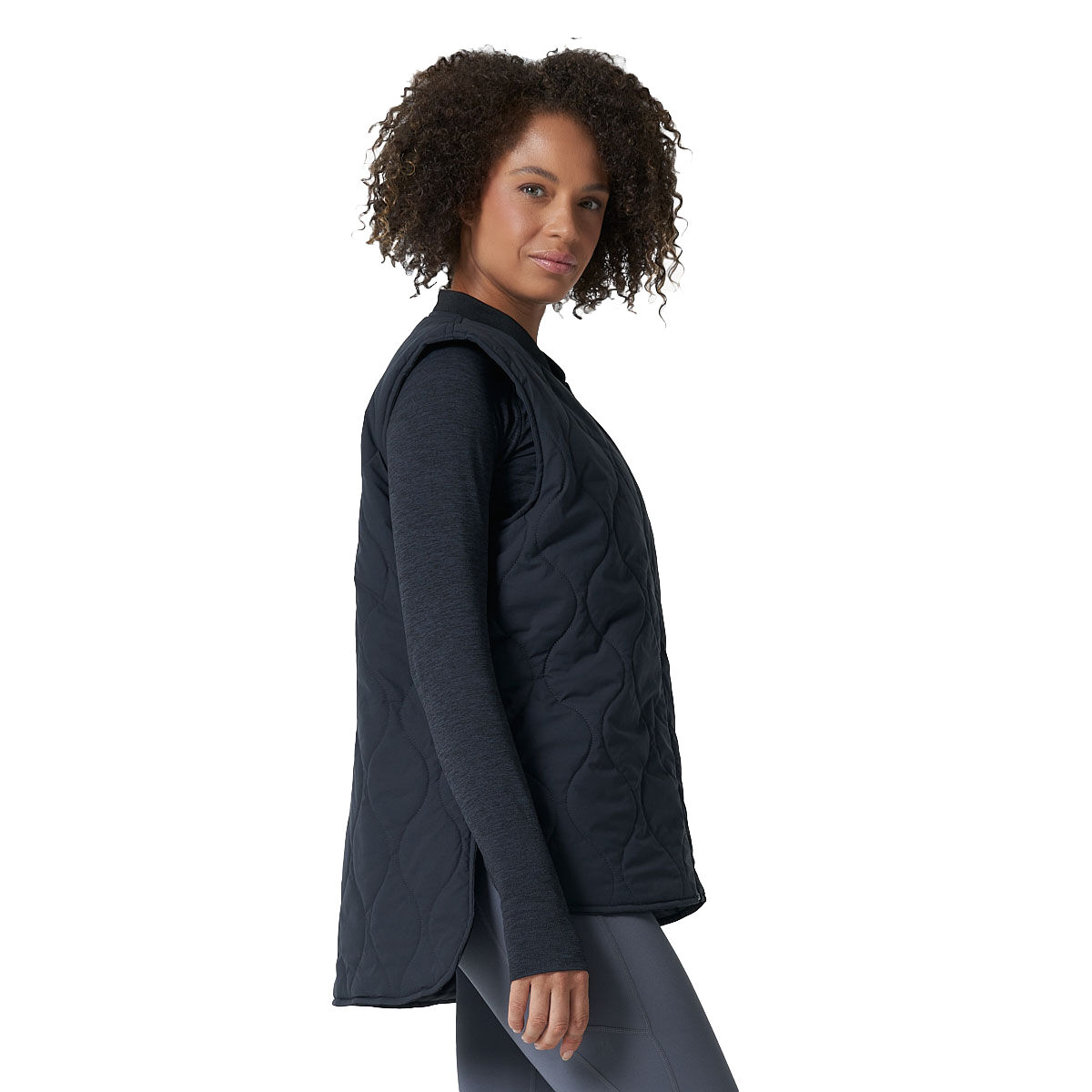 Ell/Voo Womens Training No Excuse Jacket - Charcoal slider