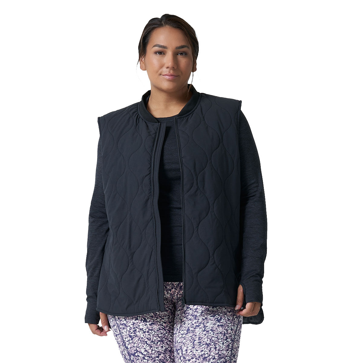 Ell/Voo Womens Training No Excuse Jacket - Charcoal slider