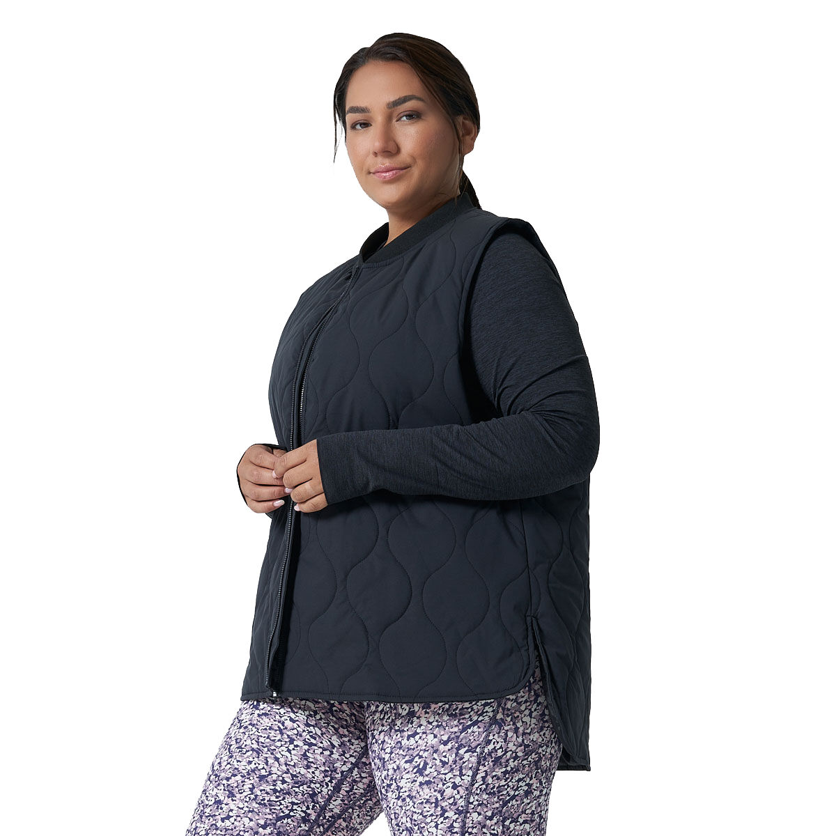 Ell/Voo Womens Training No Excuse Jacket - Charcoal slider