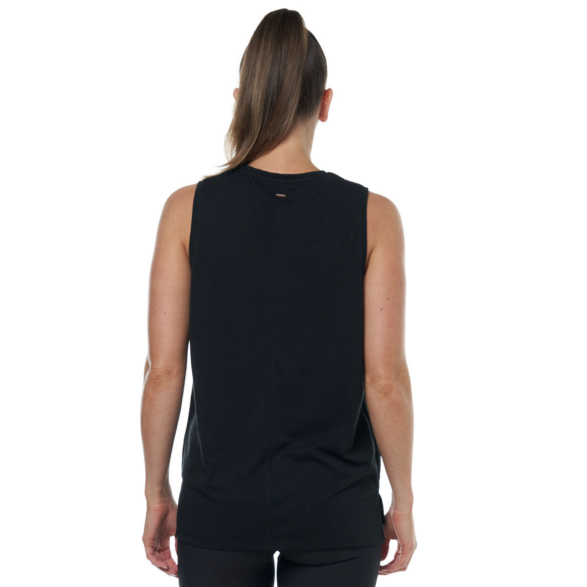 Ell/Voo Womens Trinity Muscle Tank - Black slider