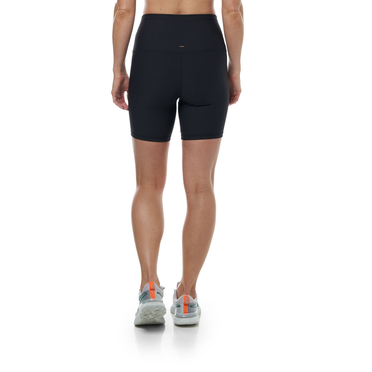 Ell/Voo Womens Trinity Ribbed 7 Inch Tights Black XS - Black slider