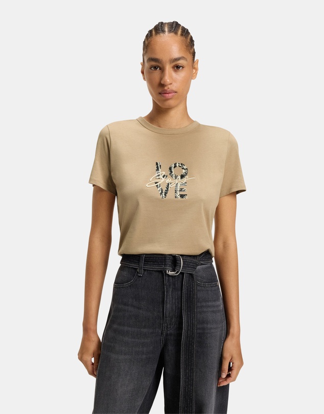 Elogo T-Shirt - 222 Brown