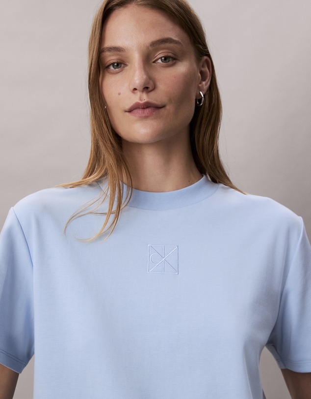 Emblem Logo Graphic Classic T-Shirt - Blue