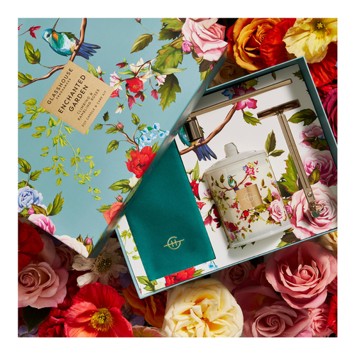 Enchanted Garden Climbing & Roses Soy Candle & Care Kit (Limited Edition) slider