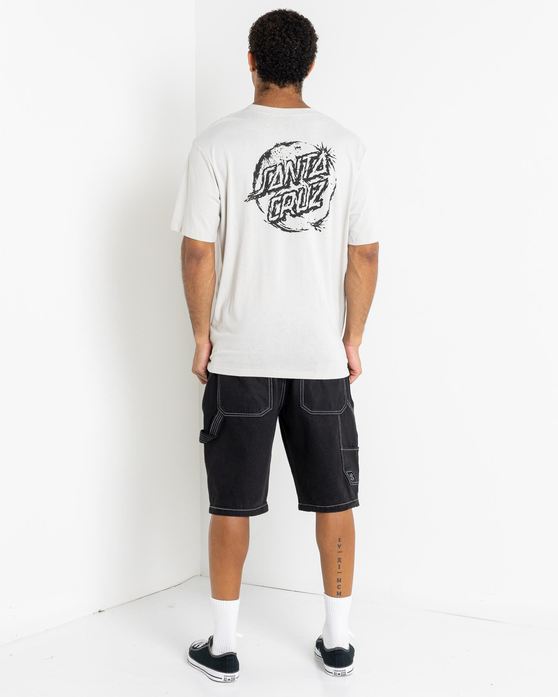 Erode Dot Mono T-Shirt - Concrete slider