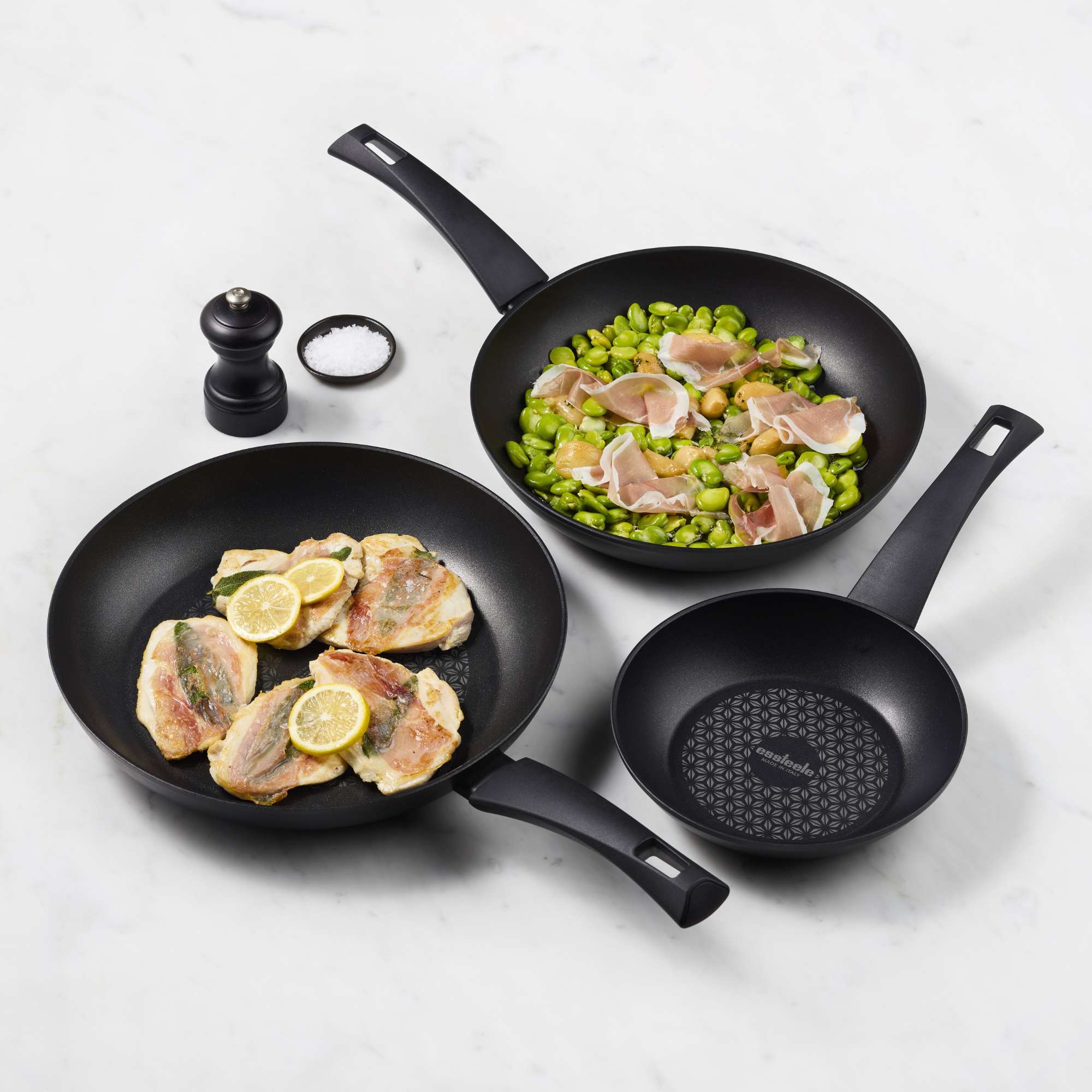 Essteele Per Cucinare 20/26/30cm Nonstick Triple Skillet slider