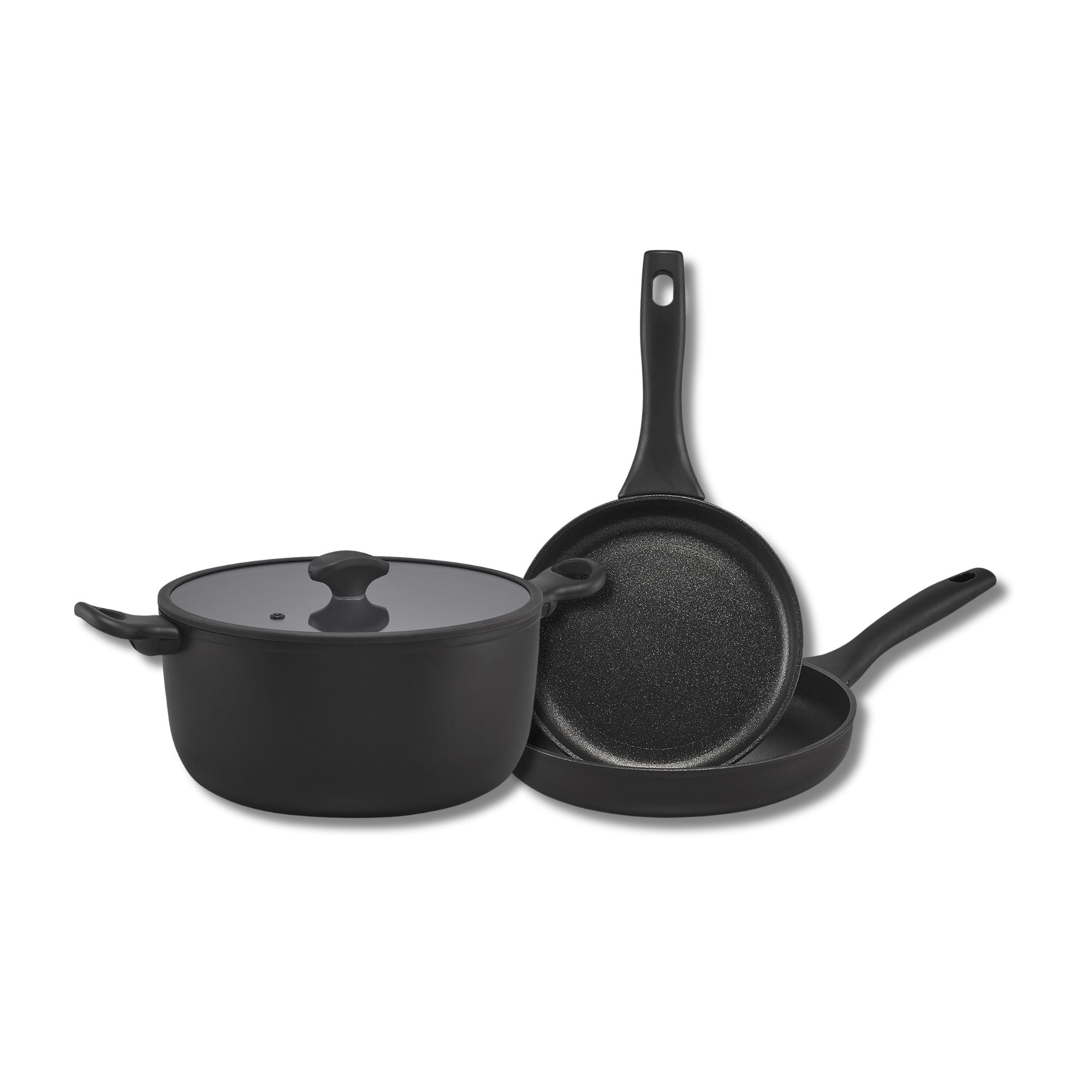 Essteele Per Domani Nonstick Induction 3 Piece Essentials Cookware Set slider