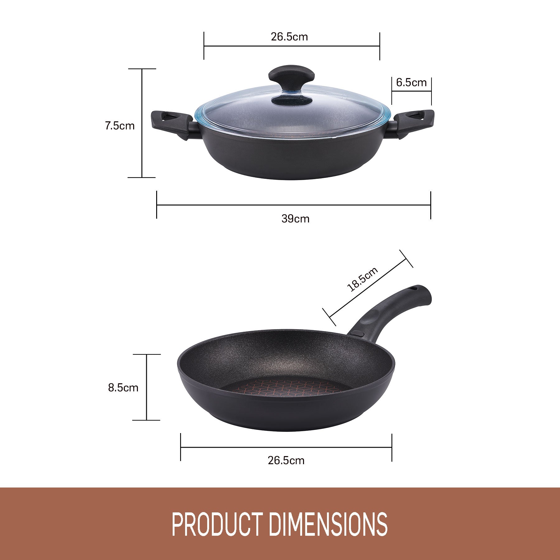 Essteele Per Salute Nonstick Induction 2 Piece Set slider