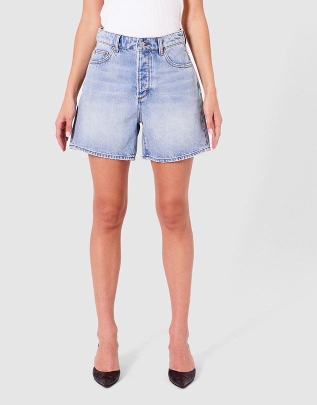 Eva Shorts - Light Vintage Indigo