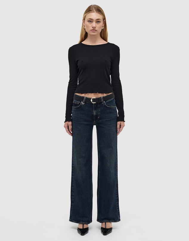 Eva Wide Jeans - Dark Vintage Indigo