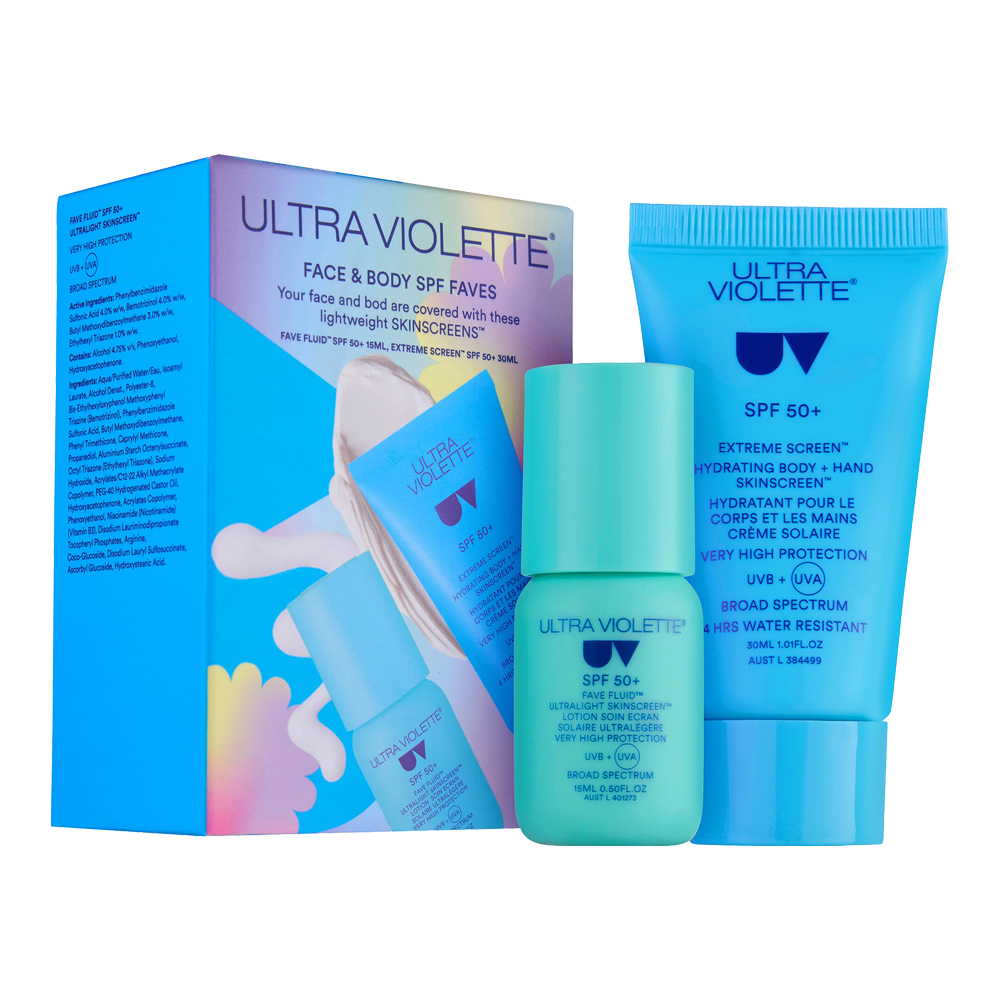 Face & Body SPF Faves Duo slider