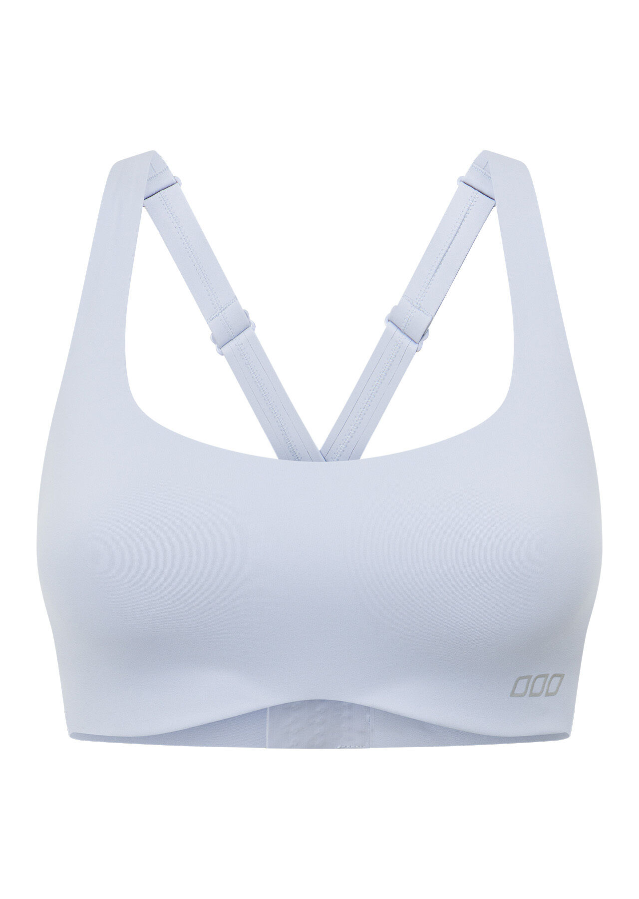 Flex Appeal Moulded Sports Bra - Beach House Blue slider