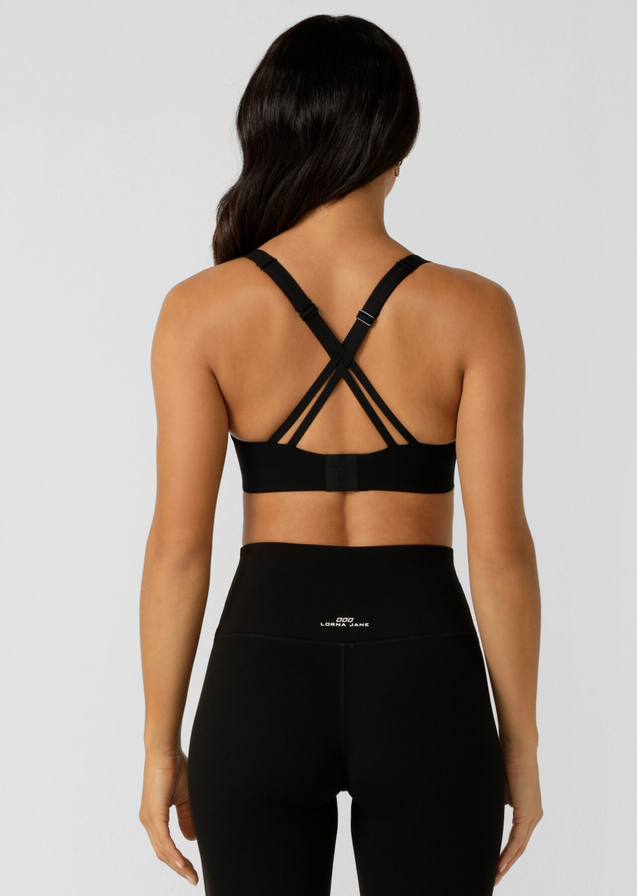 Flex Appeal Moulded Sports Bra - Black slider