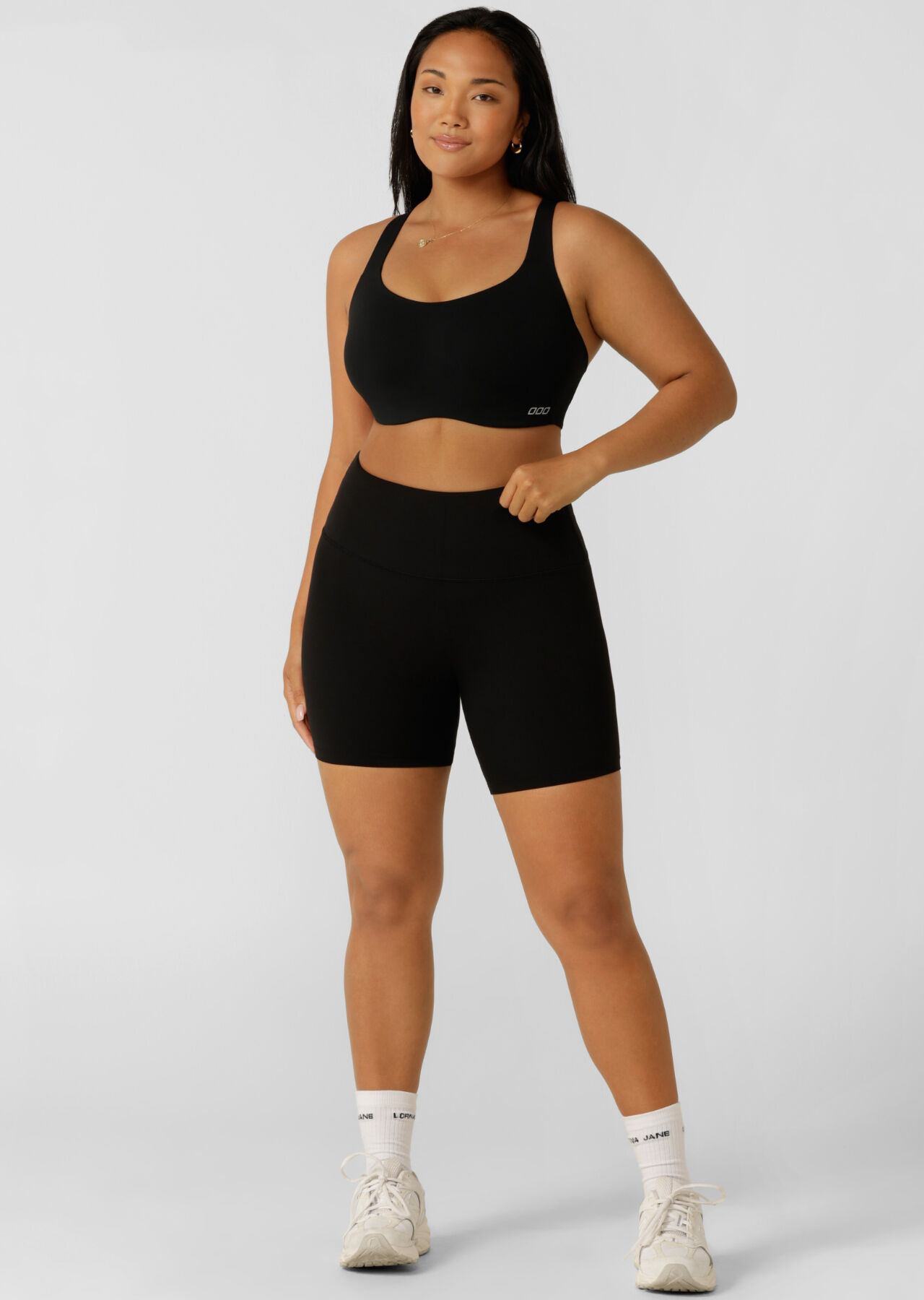 Flex Appeal Moulded Sports Bra - Black slider