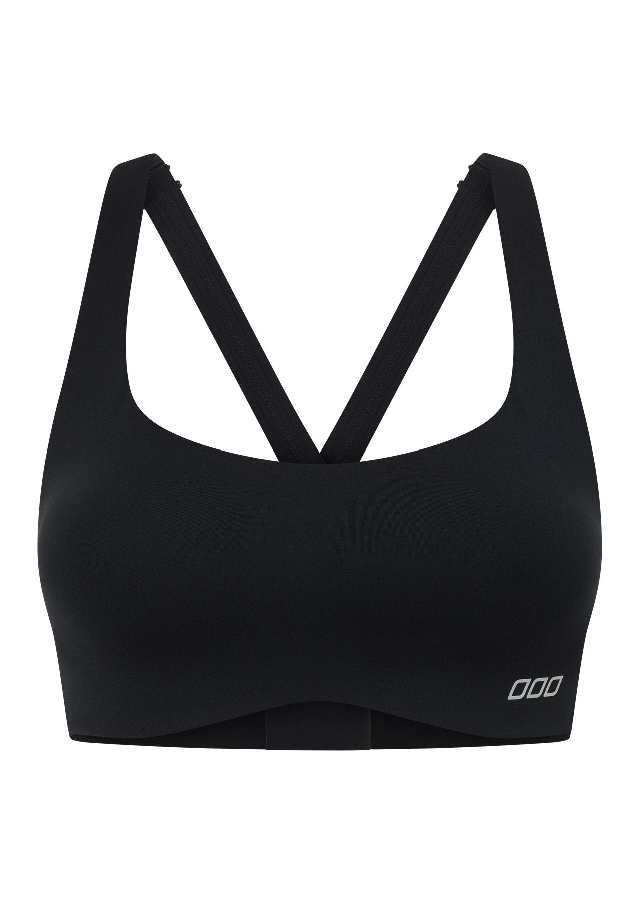 Flex Appeal Moulded Sports Bra - Black slider