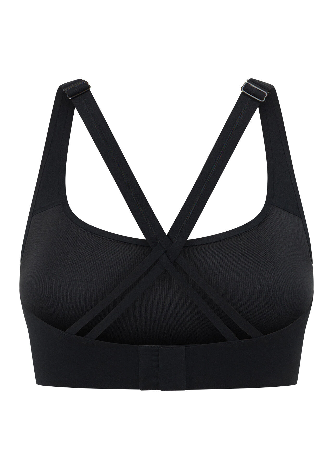 Flex Appeal Moulded Sports Bra - Black slider